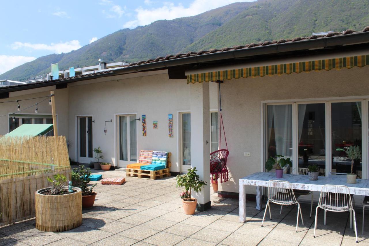 Appartamento Con Terrazza A Due Minuti Dal Lago Minusio Exterior photo